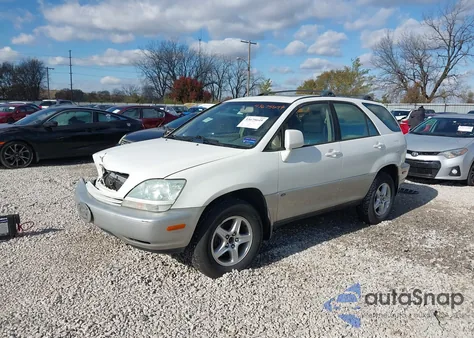 2002 Lexus Rx 300 from USA, damaged, VIN JTJGF10U320139478